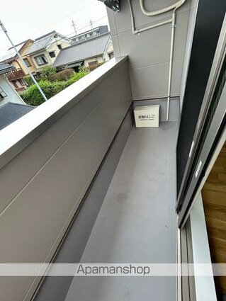 アミティエ南草津[1R/23.21m2]のバルコニー