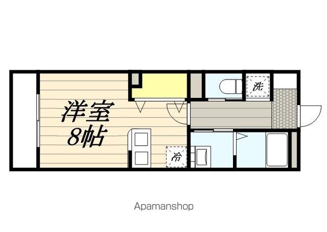 【メゾン・ハイテクノの間取り】