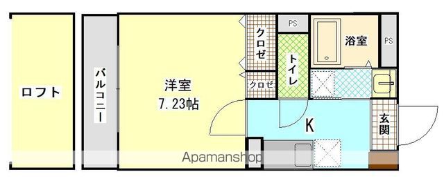 CRACE友丘の間取り写真
