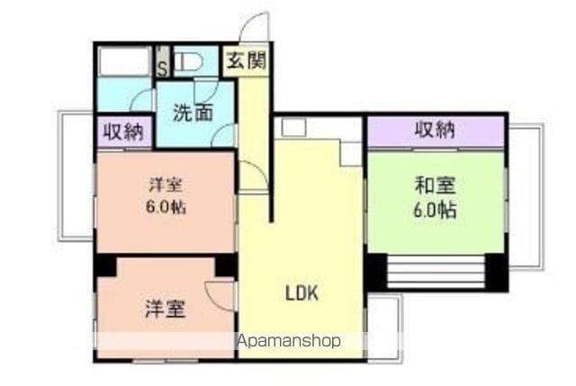 サン・コーポ[3LDK/73.47m2]の間取図