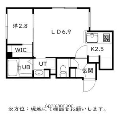 RS TSUKISAMUCHUOUの間取り写真
