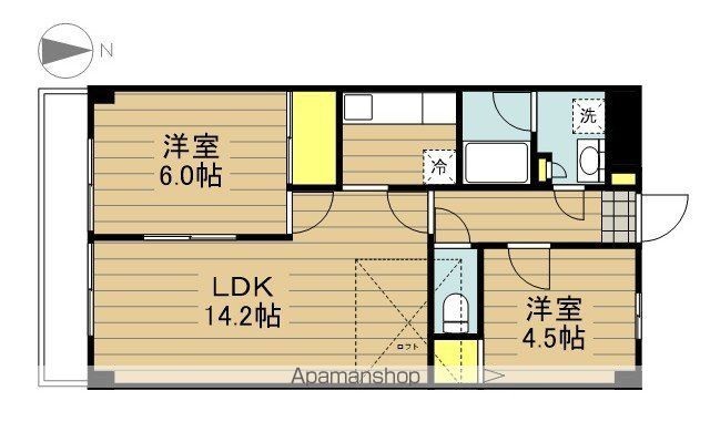アンフォーラT・Dの間取り写真