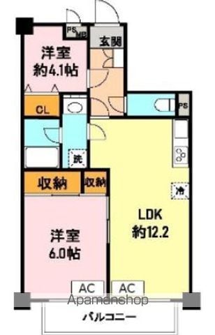 ライオンズマンション流山の間取り