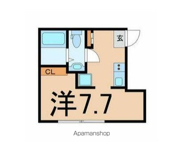 アクアブリーズ西横浜の間取り