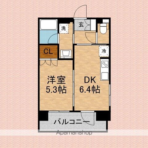 ヴァースクレイシア川越の間取り写真