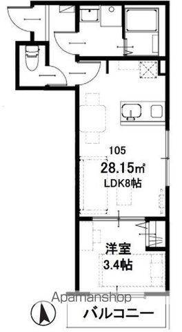 アヴニールの間取り