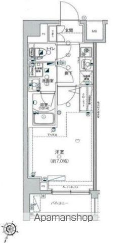 【レア横濱天王町弐番館の間取り】