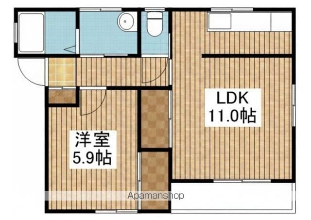 トワール本町の間取り写真