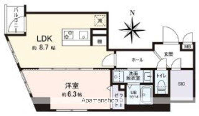 VISTA豊島の間取り写真