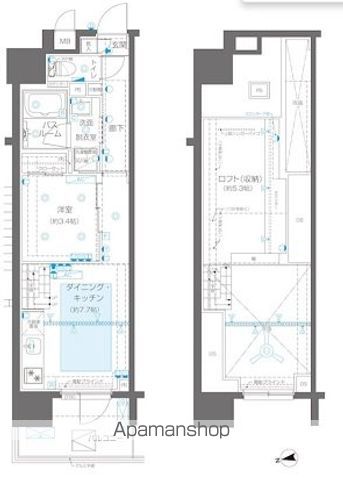 【ＺＯＯＭ新宿御苑前の間取り】