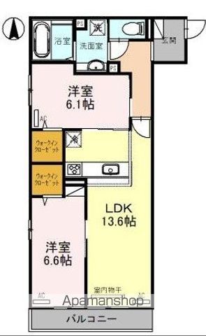 クラシスト今川の間取り