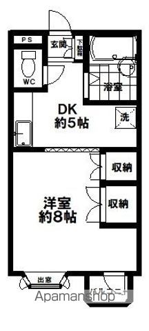 【日野市南平のマンションの間取り】