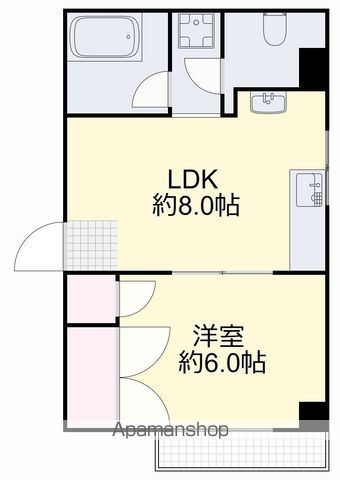 メーゾンSの間取り写真