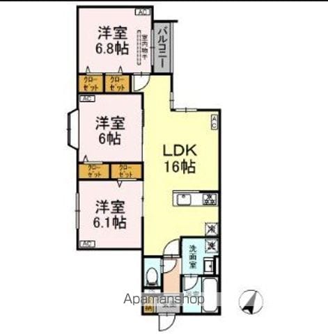 MOCRAFT南小岩の間取り写真