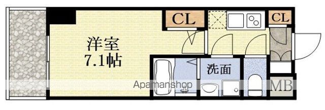 オーキッドレジデンス新大阪の間取り写真