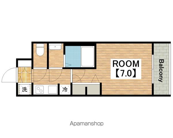 SーRESIDENCE堺ALTKLASの間取り写真