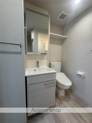 Ｔｈｅ　Ｒｏｃｋ　ＡＰＴ[1R/16.12m2]の洗面所