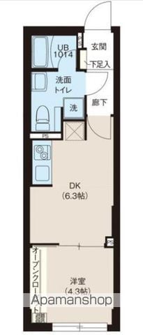 【練馬区豊玉北のマンションの間取り】