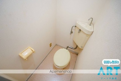 第４０杉フラット[1K/22.68m2]のトイレ