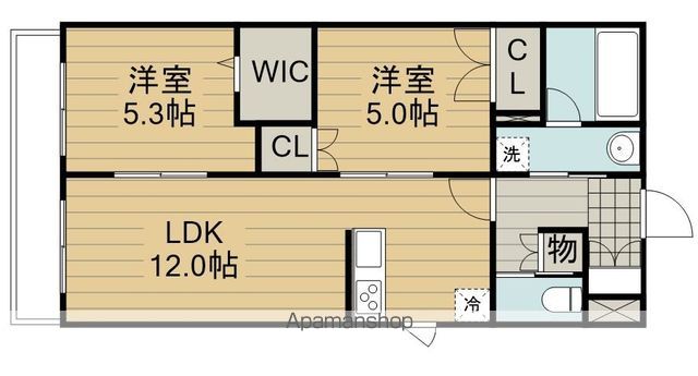 ヴェルデュールの間取り