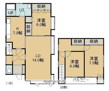 ジョイナス宮前Ⅰ（ジョイナスミヤマエワン）[3LDK/103.5m2]の間取図