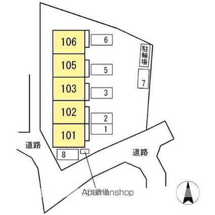 セントラルコートⅡ[3LDK/80.58m2]の配置図
