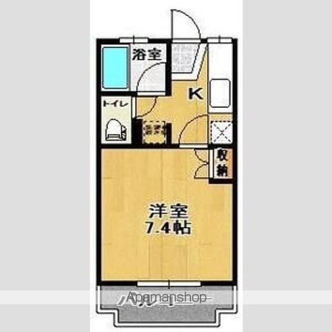 安積パールハイツの間取り写真