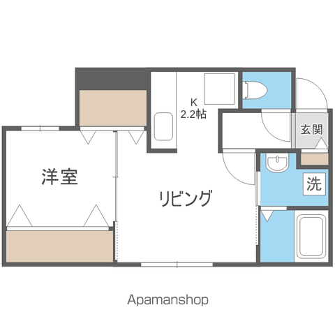 ラフォルテ桑園の間取り写真