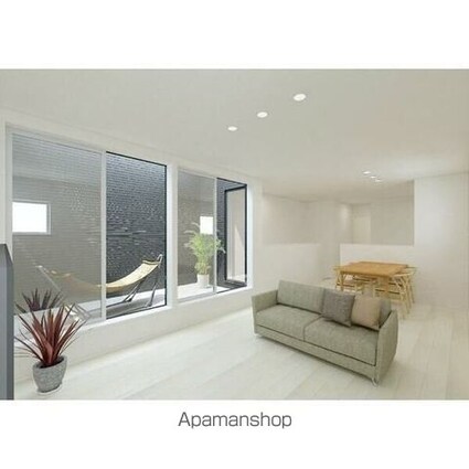 （仮称）住吉区苅田ＰＪ[2SLDK/75.12m2]のリビング・居間