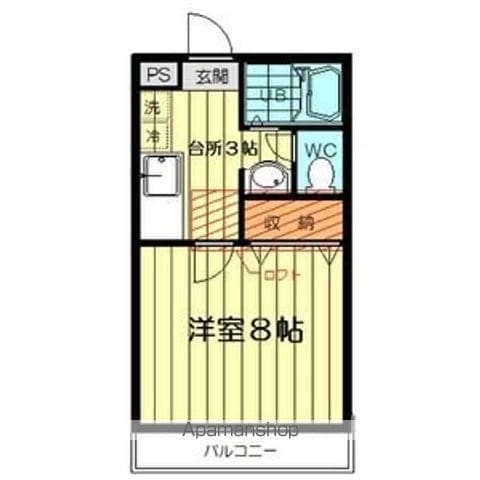 ルージュ1番館の間取り写真