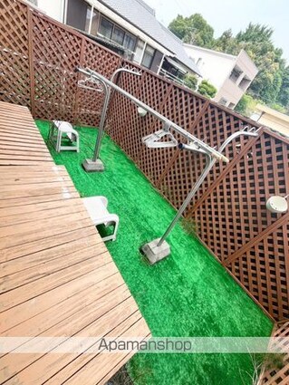 グリーンフル六十谷Ⅰ[2DK/40.92m2]のバルコニー