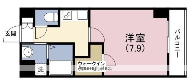 アクアプレイス天王寺EYEの間取り写真