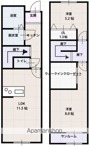 スピネルの間取り写真
