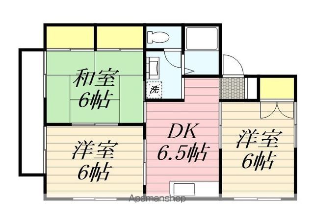 クラインベルグＡ棟の間取り