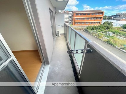 滋賀県大津市桜野町２丁目[2DK/44.45m2]のバルコニー