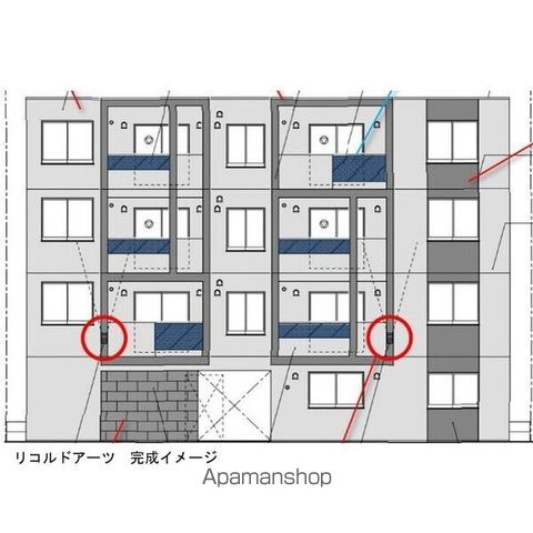 リコルドアーツの外観写真