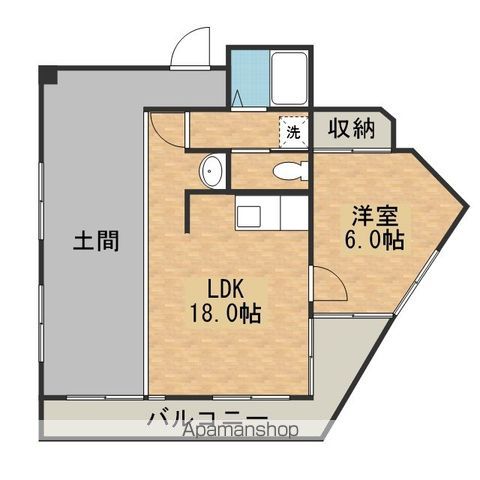 第3三沢コーポの間取り写真
