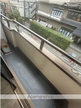 竹林ＡＳビル[1R/18.14m2]のバルコニー