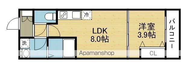 D PORTA ARCOBALENOの間取り写真