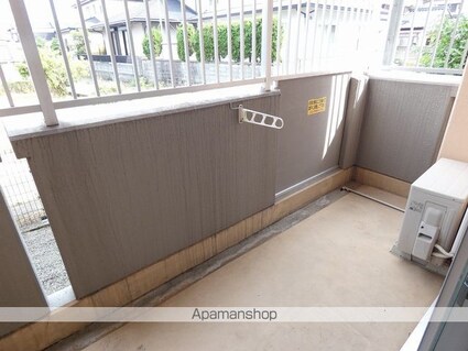 シェレナＧＡＲＤＥＮ[1DK/38.38m2]のバルコニー