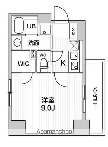 ブラウ菊川の間取り写真
