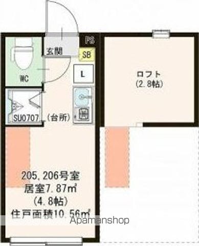 ハーモニーテラス久我山IIの間取り写真