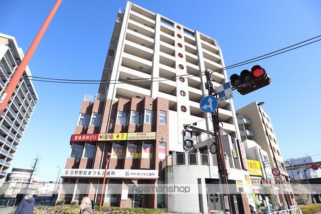 日野市新町のマンションの外観1