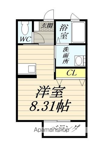 ラ・ヴィータ1号の間取り写真