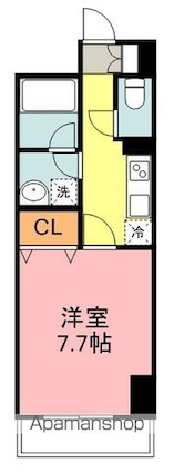 ＫＤＸ定禅寺通レジデンス[1K/29.22m2]の間取図