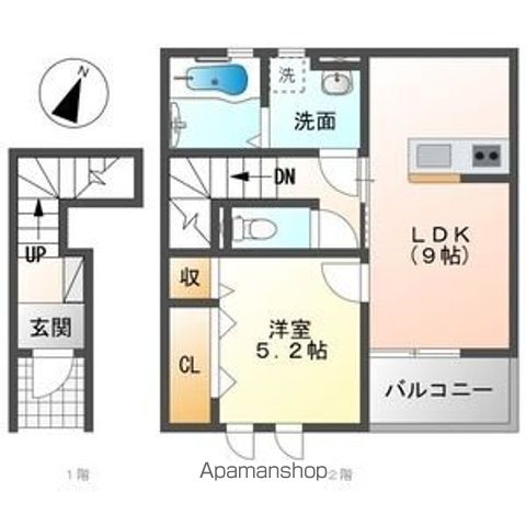 リーブルファイン領下の間取り