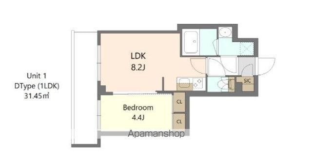 S−RESIDENCE高島平ASOLEAの間取り写真