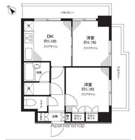 藤和シティコープ新大塚IIの間取り写真