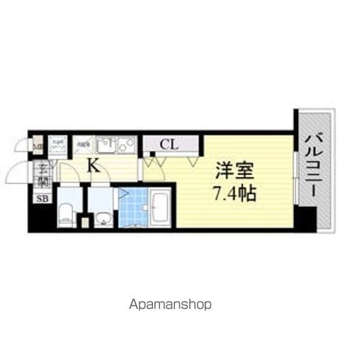 Luxe江坂IIの間取り写真