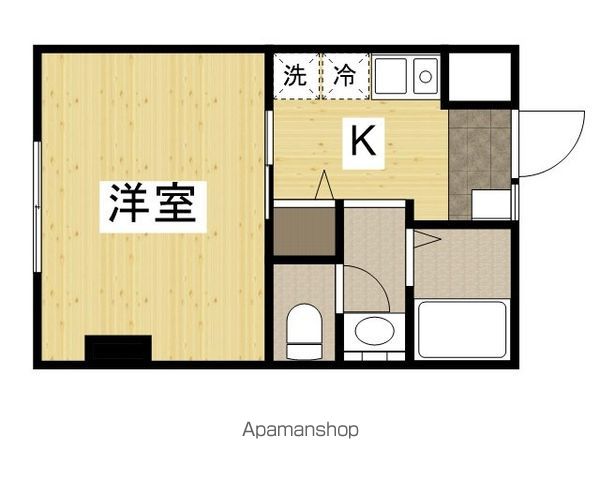 エオス竹屋町の間取り写真